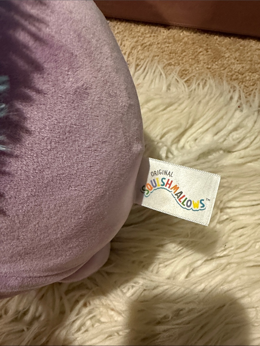 9" Eden the Purple Bigfoot Squishmallow - Picture 3 of 3